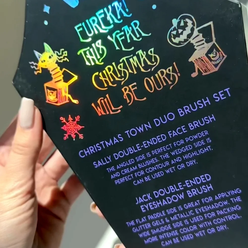 Nightmare Before Christmas Brush Set 🎄